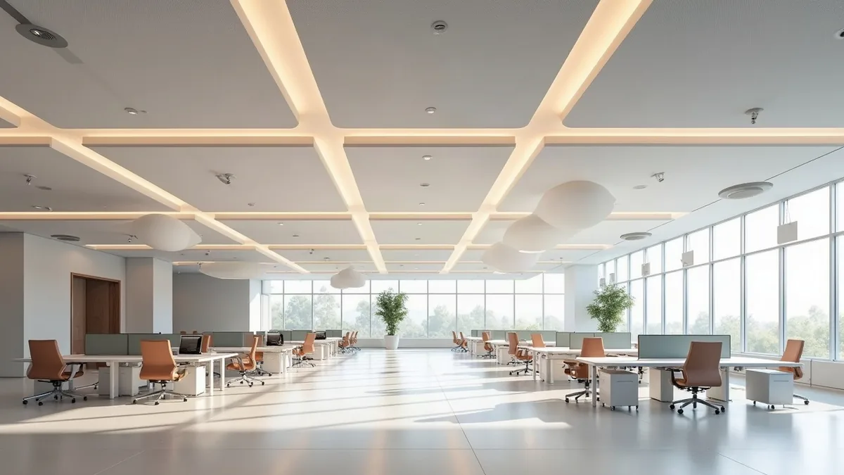 controsoffitto ufficio — Ideal Ufficio Srl